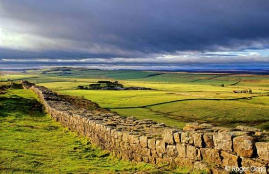 Hardrian's Wall, Northumbia, United Kingdom, USA by Roger Clegg