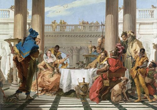 Giambattista Tiepolo, The Banquet of Cleopatra