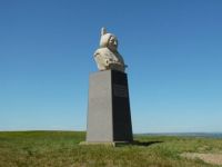 Sitting Bull memorial in Mobridge South Dakota