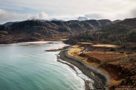 Remote Coastline of the Scottish Highlands