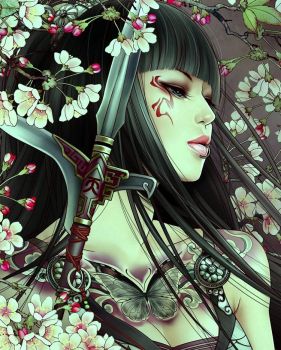 Wallpaper Geisha - I