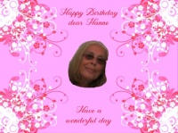 Happy Birthday dear Hanne (Elfie Hanne9)