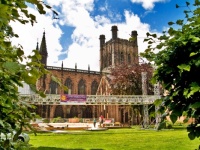 Chester Cathedral 10-6-08 from Abbey Square side