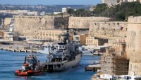 Italian frigate Grecale (F 571)