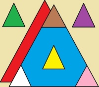 Wobblybear Creations 1227 - (now FREE to own) - Abstract triangles (Small) (Medium) (Large)
