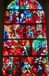 Chichester Cathedral stained glass window