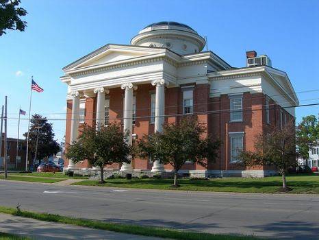 Oneida County courthouse, Rome site, erected 1849