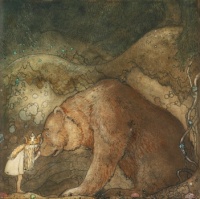 Poor little Basse! by John Bauer