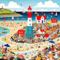 Lighthouse Strand - resize 9 - 600 pieces
