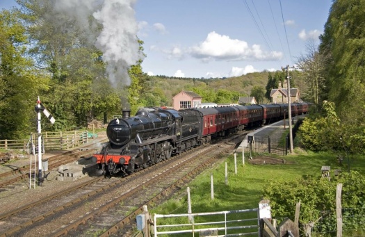 Solve LMS Stanier Class 5MT 2-6-0 42968. jigsaw puzzle online with 176 ...