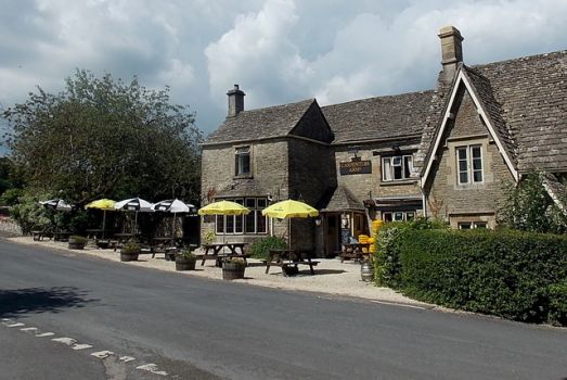 The Carpenters Arms, Miserden, Gloucestershire.  Photo by Jaggery