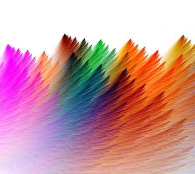 Colour Feathers