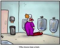 Why clowns don't like ..........  :-)