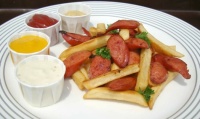 SalChiPaPas : Peruvian Sausage & Fries