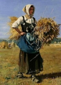 Glaneuse au soleil, Julien Dupré.