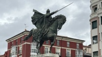 Statue of El Cid in Burgos, Spain