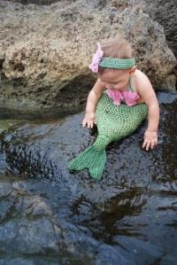 A beginning mermaid