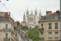 Lyon - vue sur la cathédrale