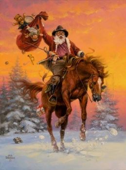 2018 Cowboy Santa