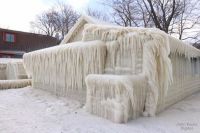 Iced up house La. Ontario