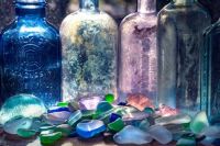 Sea Glass and Bottles