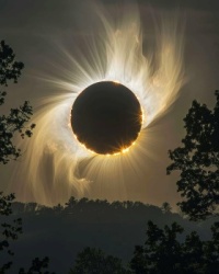 Amazing view of Total Eclipse