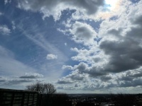 Sky over Gedling, Nottingham