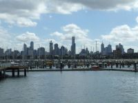 Melbourne skyline from St Kilda