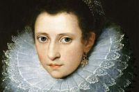 Anne Boleyn In An Idealized Portrait Made After Her Death.