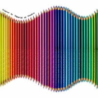 Colored pencil wave 🏄