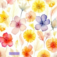 Watercolor flowers 🌺