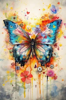 Solve Fibro Colors ~ Fibromyalgia Awareness ~ Butterfly jigsaw puzzle ...