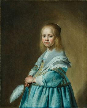 Portrait of a Girl Dressed in Blue