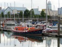 ex RNLB Ramsay Dyce in Fleetwood Marina