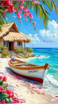 On the seashore