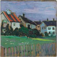 Alexej von Jawlensky (Russian, 1864–1941), Houses with Front Gardens