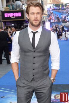 Solve Chris Hemsworth at the Guardians of the Galaxy Premiere ...