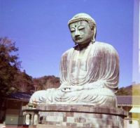 Statue of Buddha at Kamakura, Japan