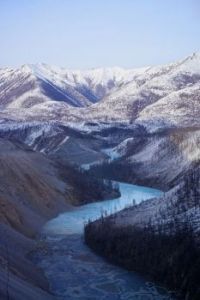 River through Verkoyansk Mountains