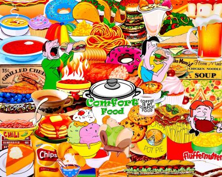 Solve Comfort Food Jigsaw Puzzle Online With 500 Pieces