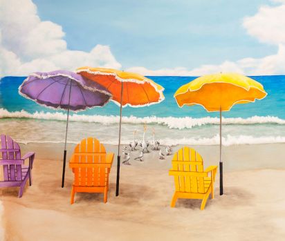 Beach-Mural