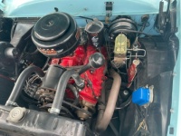 1953 Ford engine with stock U tube converted dual exhaust