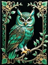 Owlish Green