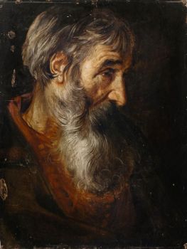 Follower of Pieter van Mol (Flemish, 1599–1650), Head of an Old Man