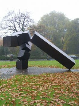 eduardo chillida, monumento vor thyssen (1971), Dusseldorf