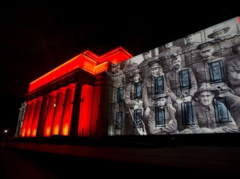 Auckland museum - Anzac day