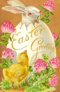 Vintage Easter card