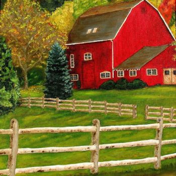 The Red Barn by William Erwin