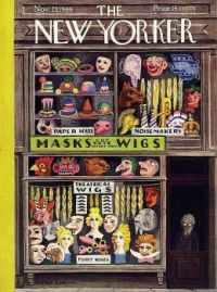 Oops. . .found a few 1940s ready to publish that were hiding. We'll get back to the1950s tomorrow. November 23, 1946 - The New Yorker / Cover art by Witold Gordon