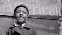 "A Harlem Newsboy" -- Gordon Parks